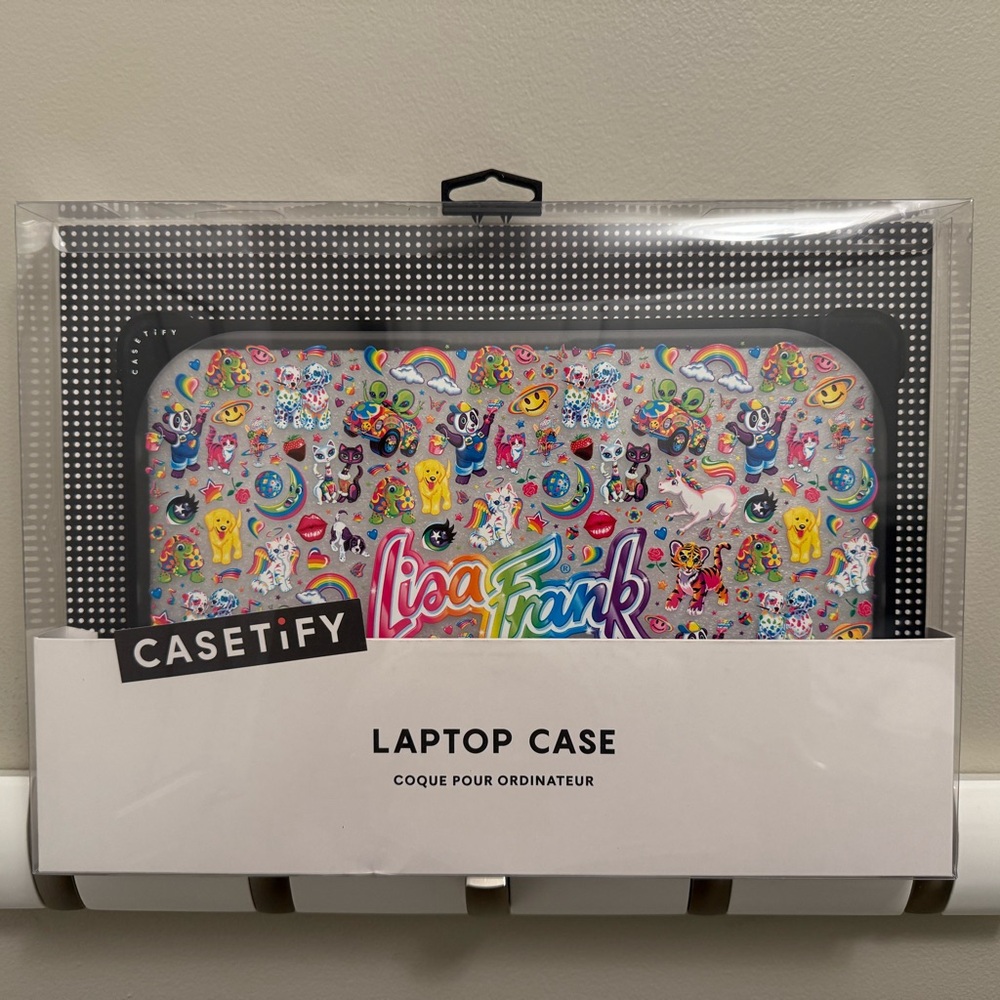 Casetify Lisa Frank Laptop Case - Rare - Sold Out